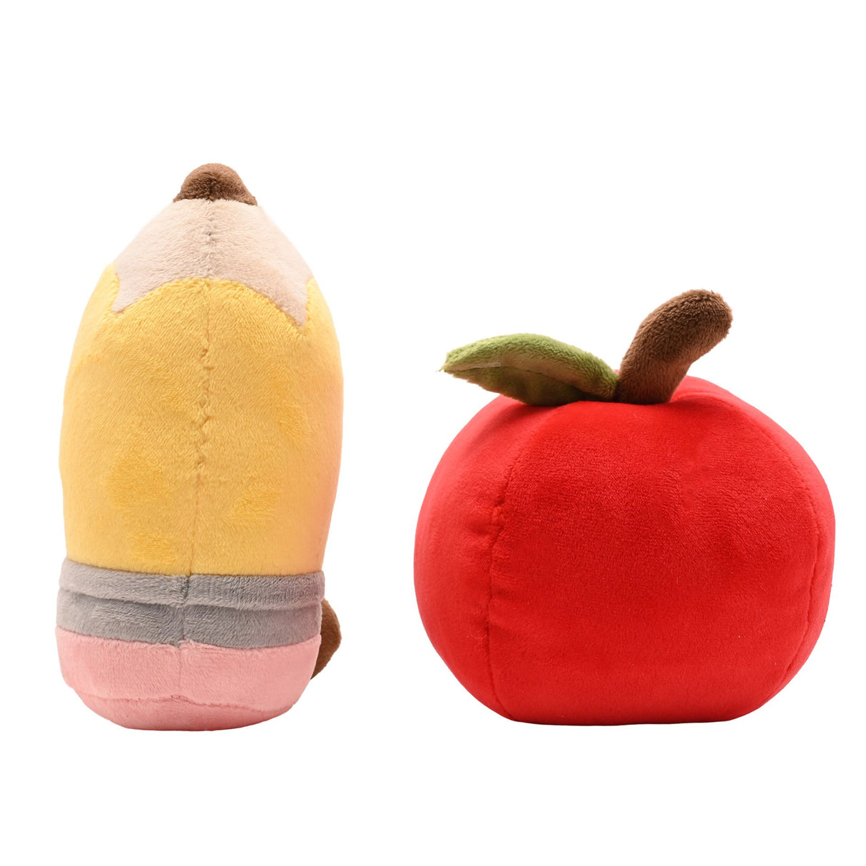 School Years World’s Best Teacher Plush Pencil & Apple Set