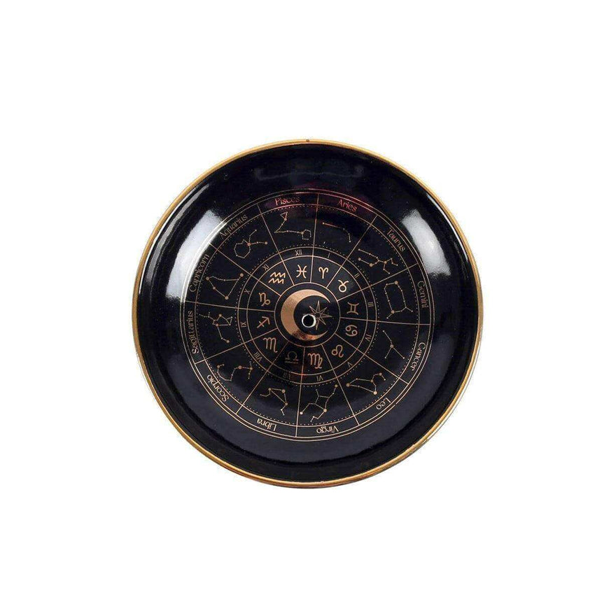 The Fashion Gift Shop: Astrology Wheel Incense Holder for Meditation and Relaxation by Spirit of equinox, Incense Holders
