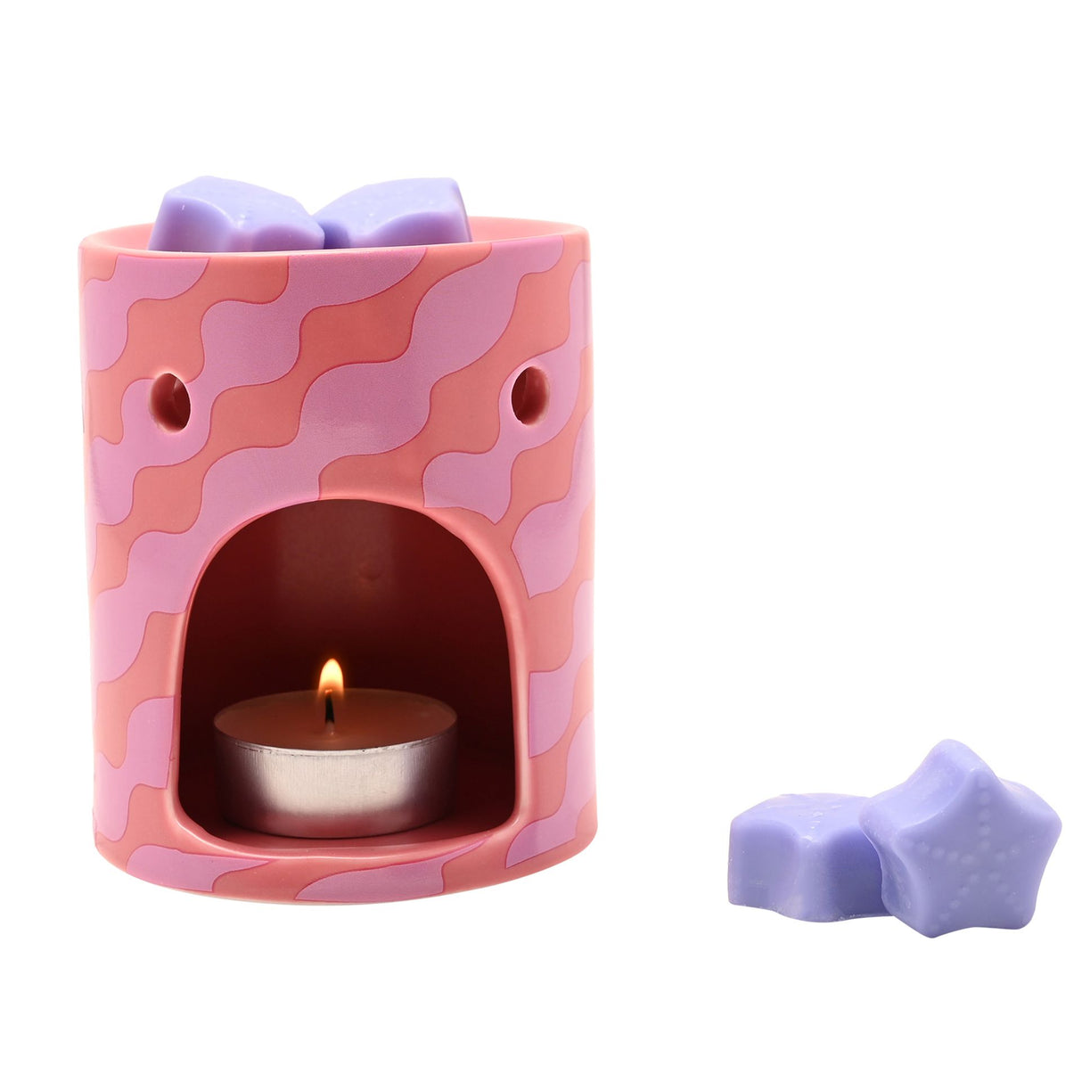 Studio Blom Pink Wax Melt Burner And Melts