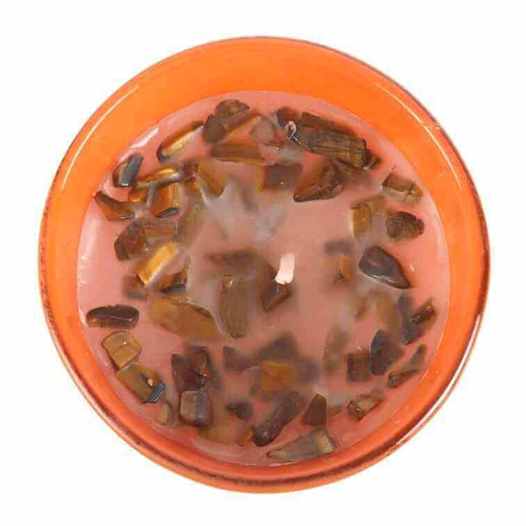 The Fashion Gift Shop: Capricorn Sandalwood & Jasmine Gemstone Zodiac Candle by Jones Home & Gifts, Candles