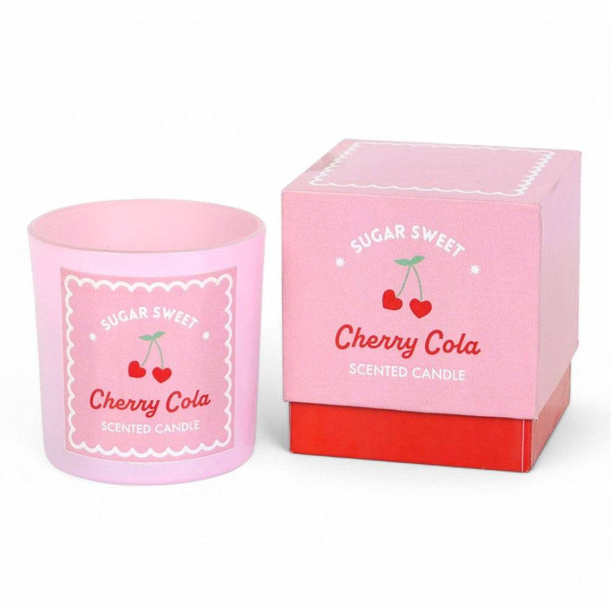 The Fashion Gift Shop: Cherry Cola Bliss: Sweet Fizzy Aroma Candle for Romantic Gifting by Jones Home & Gifts, Candles