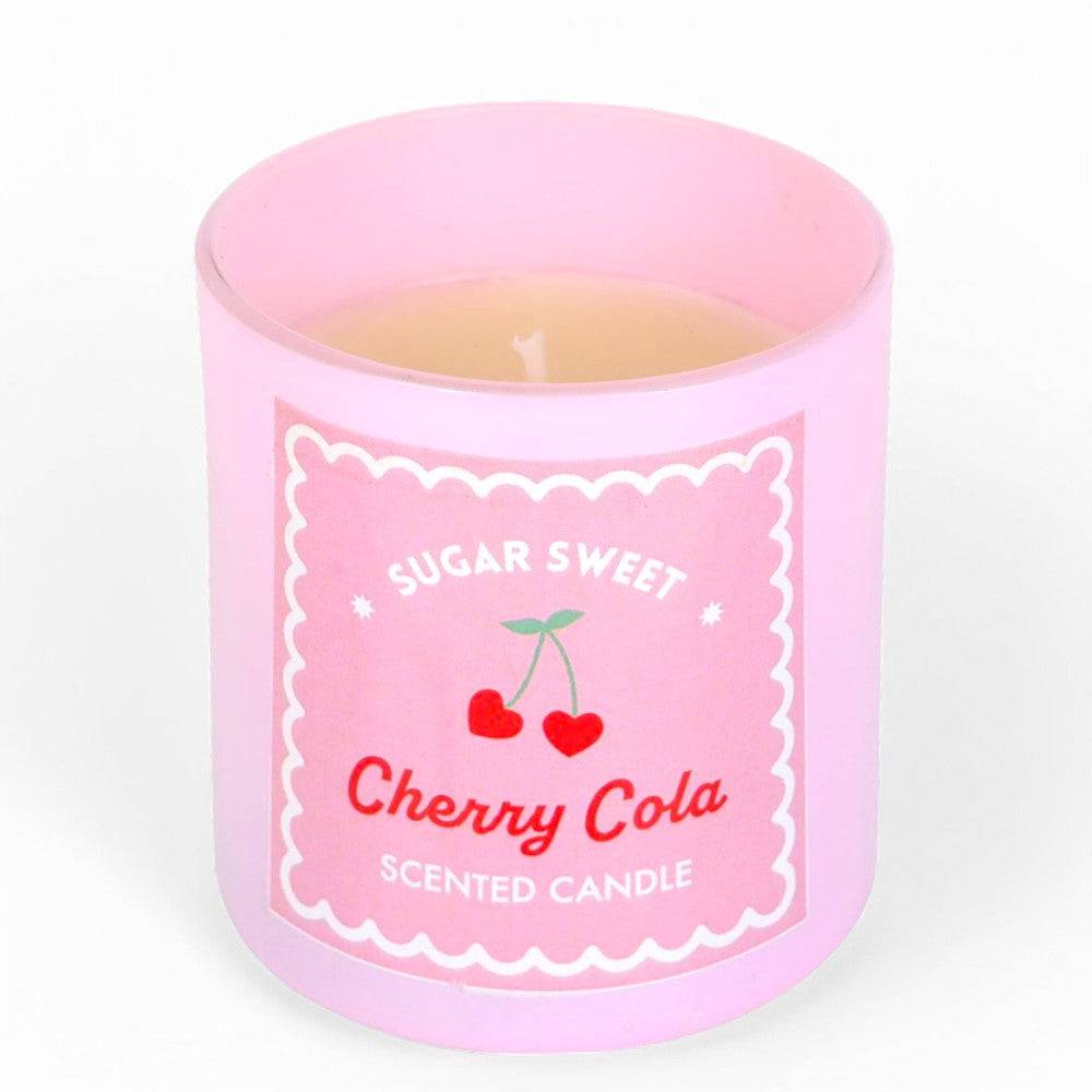 The Fashion Gift Shop: Cherry Cola Bliss: Sweet Fizzy Aroma Candle for Romantic Gifting by Jones Home & Gifts, Candles
