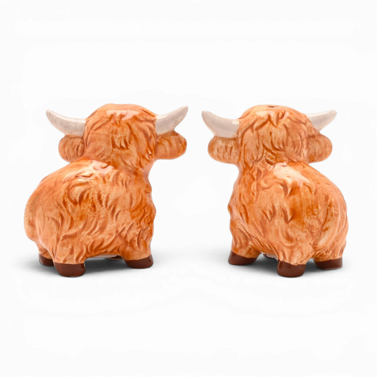 Country Living Highland Cow Salt & Pepper Shakers