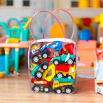 The Fashion Gift Shop: Construction Vehicles Pull - Back and Go Trucks and Diggers Toys Set of 6 🚧 by Small Toys, Toy Cars