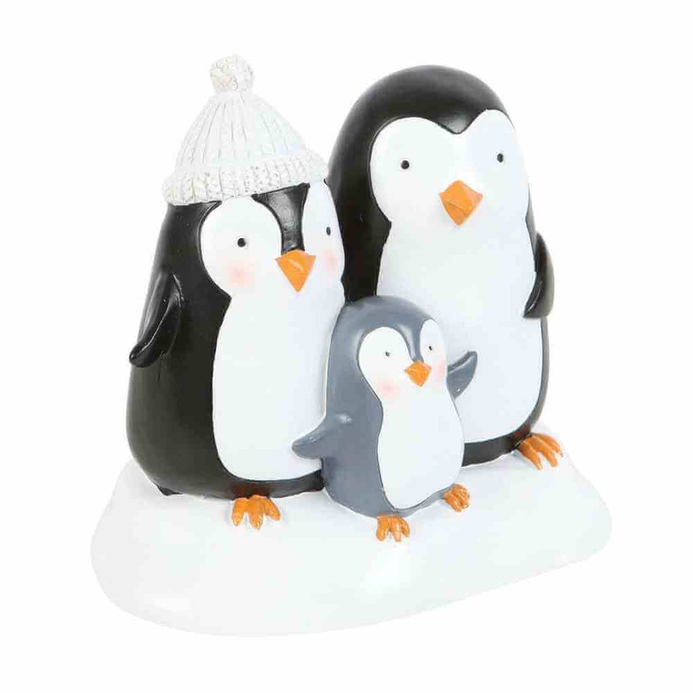 The Fashion Gift Shop: Cute Penguin Family Resin Ornament, Home Decorations by Jones Home & Gifts, Ornaments