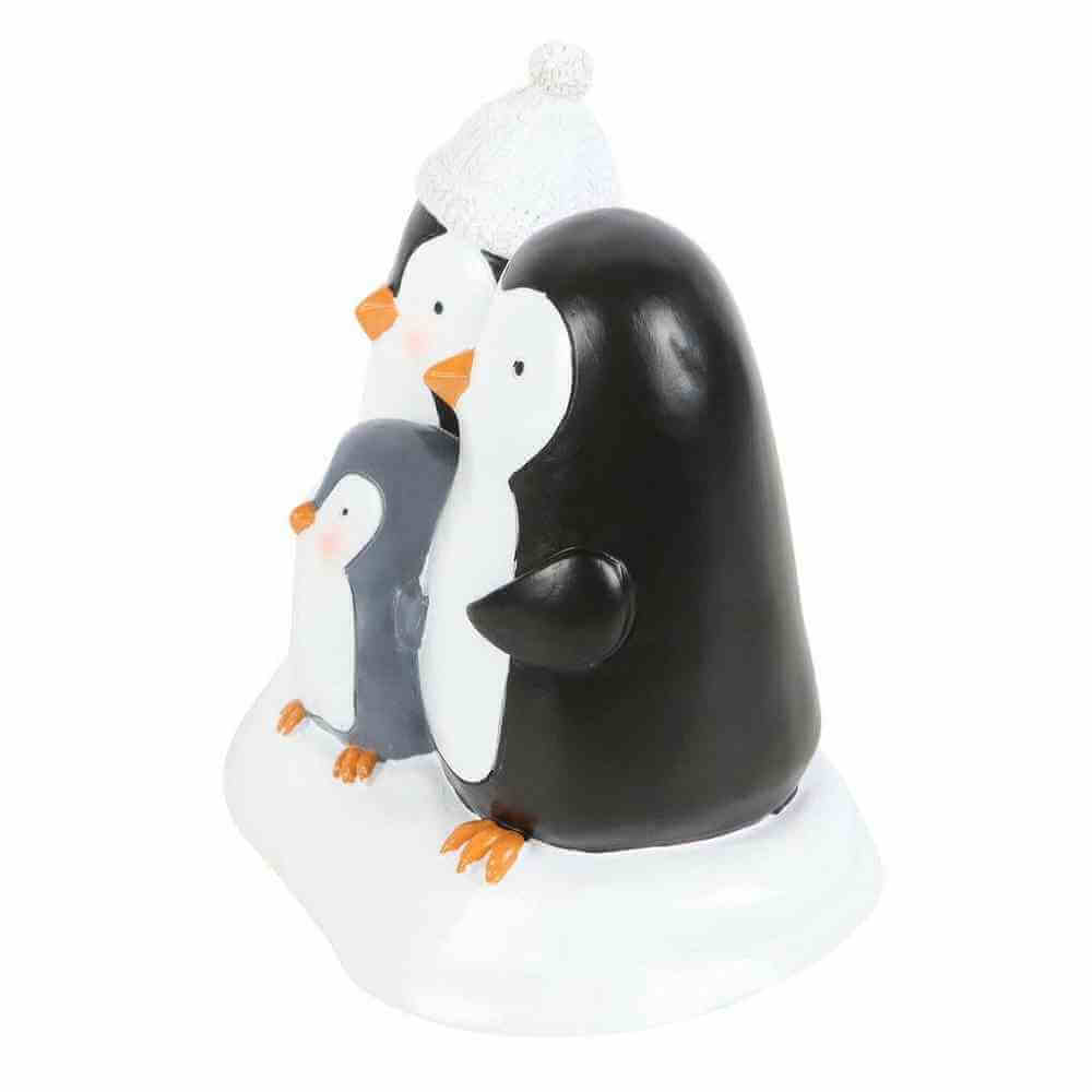 The Fashion Gift Shop: Cute Penguin Family Resin Ornament, Home Decorations by Jones Home & Gifts, Ornaments