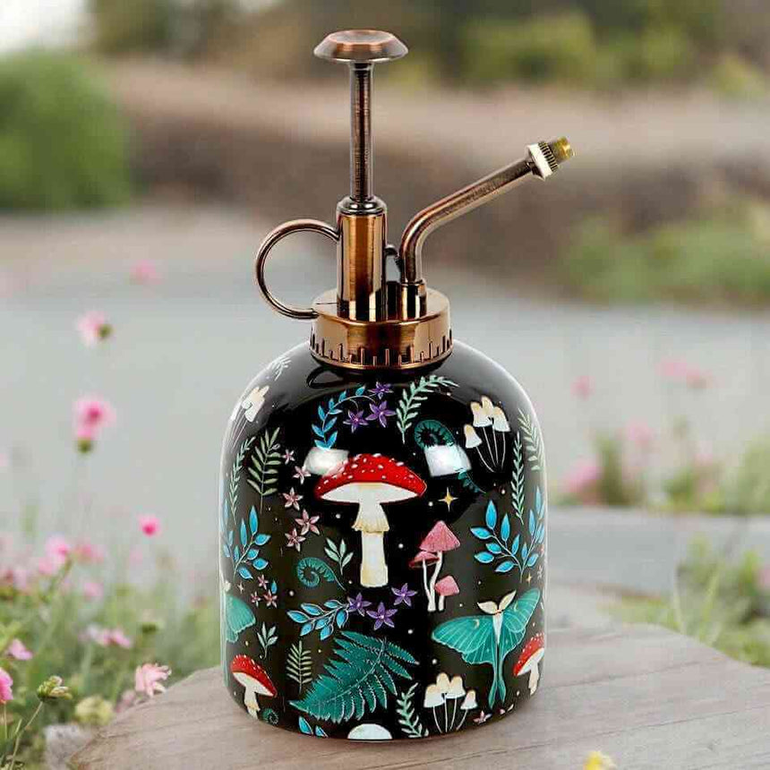 The Fashion Gift Shop: Dark Forest Print Ceramic Plant Mister by The Dark Forest, Plant Mister
