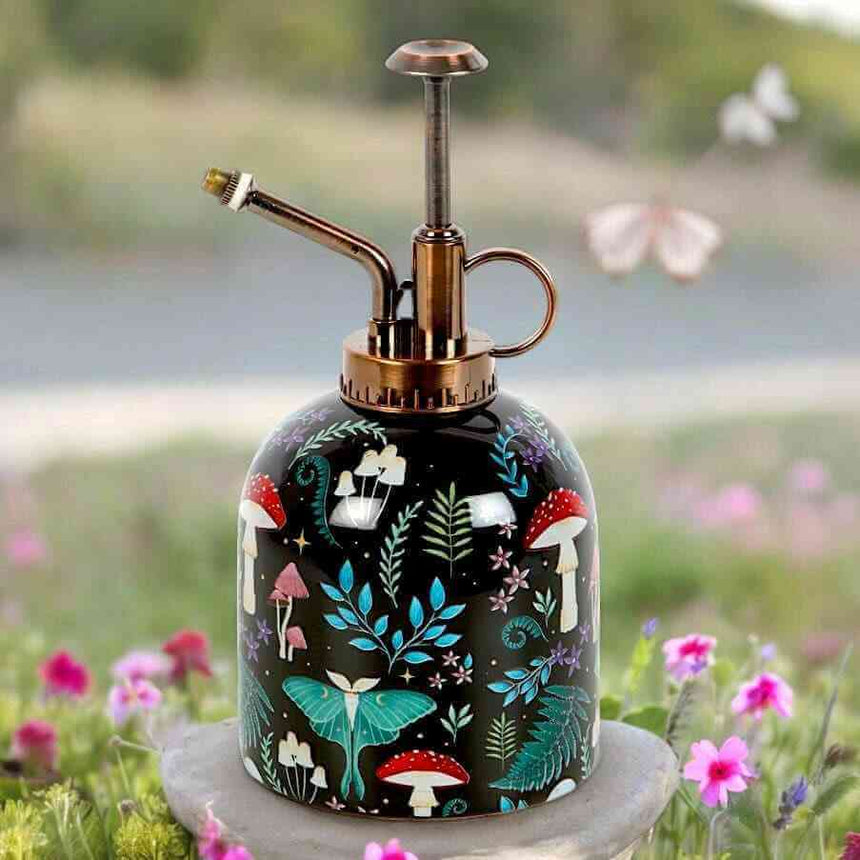 The Fashion Gift Shop: Dark Forest Print Ceramic Plant Mister by The Dark Forest, Plant Mister