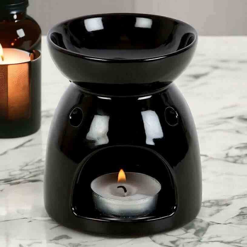 The Fashion Gift Shop: Forest Bee Oil Burner, Wax Warmer, Dark Forest Collection by Spirit of equinox, Oil Burner & Wax Melters