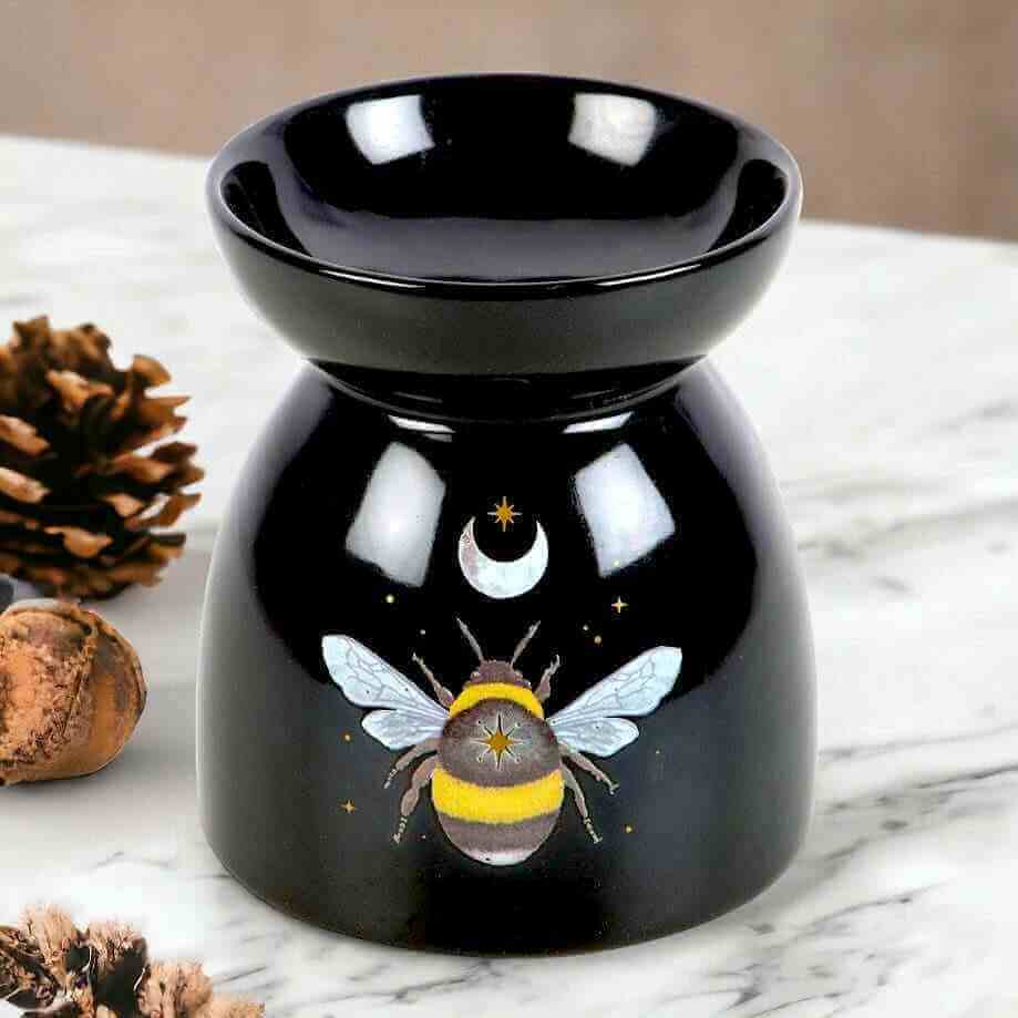 The Fashion Gift Shop: Forest Bee Oil Burner, Wax Warmer, Dark Forest Collection by Spirit of equinox, Oil Burner & Wax Melters