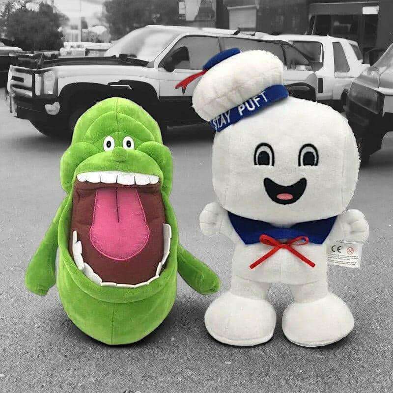 The Fashion Gift Shop: Ghostbusters Slimer, Stay Puft Marshmallow Man Plush Soft Toys by Fashion Accessories, Plush Toys