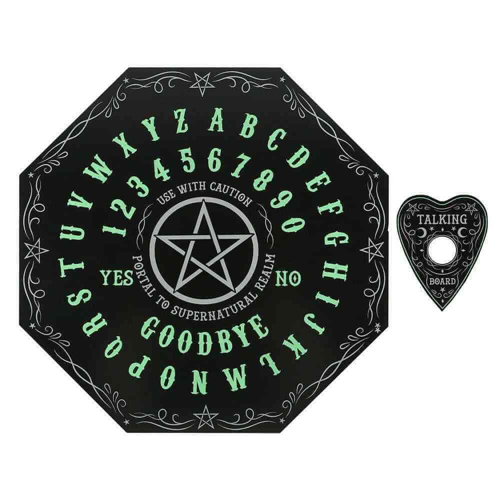 The Fashion Gift Shop: Glow in the Dark Octagon Spirit Board for Fun Gatherings by Spirit of equinox, Octagonal Spirit Boards
