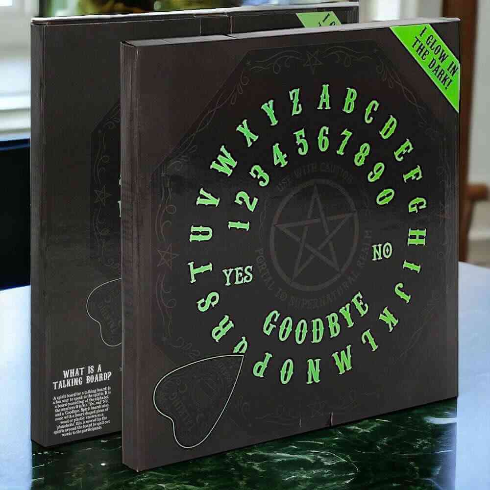 The Fashion Gift Shop: Glow in the Dark Octagon Spirit Board for Fun Gatherings by Spirit of equinox, Octagonal Spirit Boards