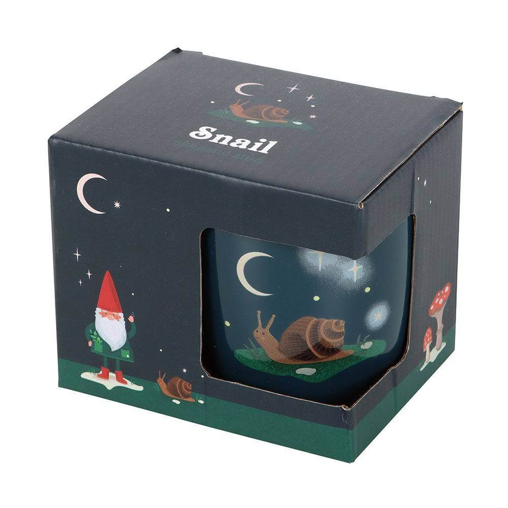 The Fashion Gift Shop: Gnome Sweet Gnome - Toadstool, Mushroom and a Charming Snail Mugs by Jones Home & Gifts, Mugs and Cups