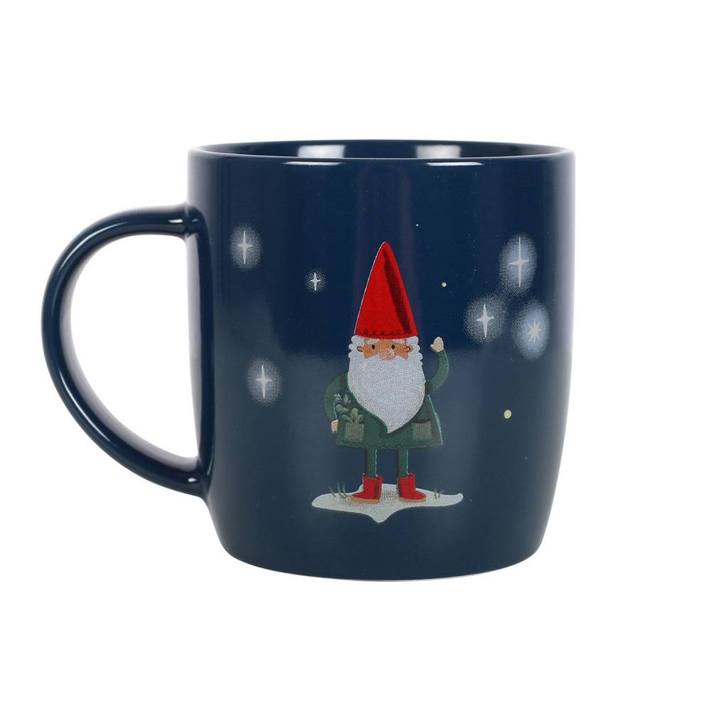 The Fashion Gift Shop: Gnome Sweet Gnome - Toadstool, Mushroom and a Charming Snail Mugs by Jones Home & Gifts, Mugs and Cups