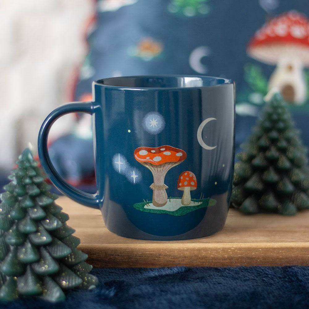 The Fashion Gift Shop: Gnome Sweet Gnome - Toadstool, Mushroom and a Charming Snail Mugs by Jones Home & Gifts, Mugs and Cups