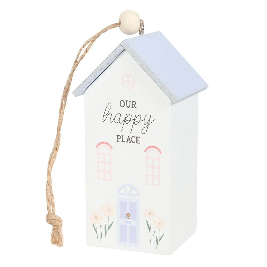 The Fashion Gift Shop: Home Is Where Mum Is Hanging and Happy Place House Decoration by Jones Home & Gifts, Hanging Decoration
