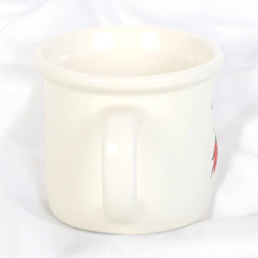 Love Bug Valentine Mug with 3D Ladybird, Ideal Hot Beverage Mugs