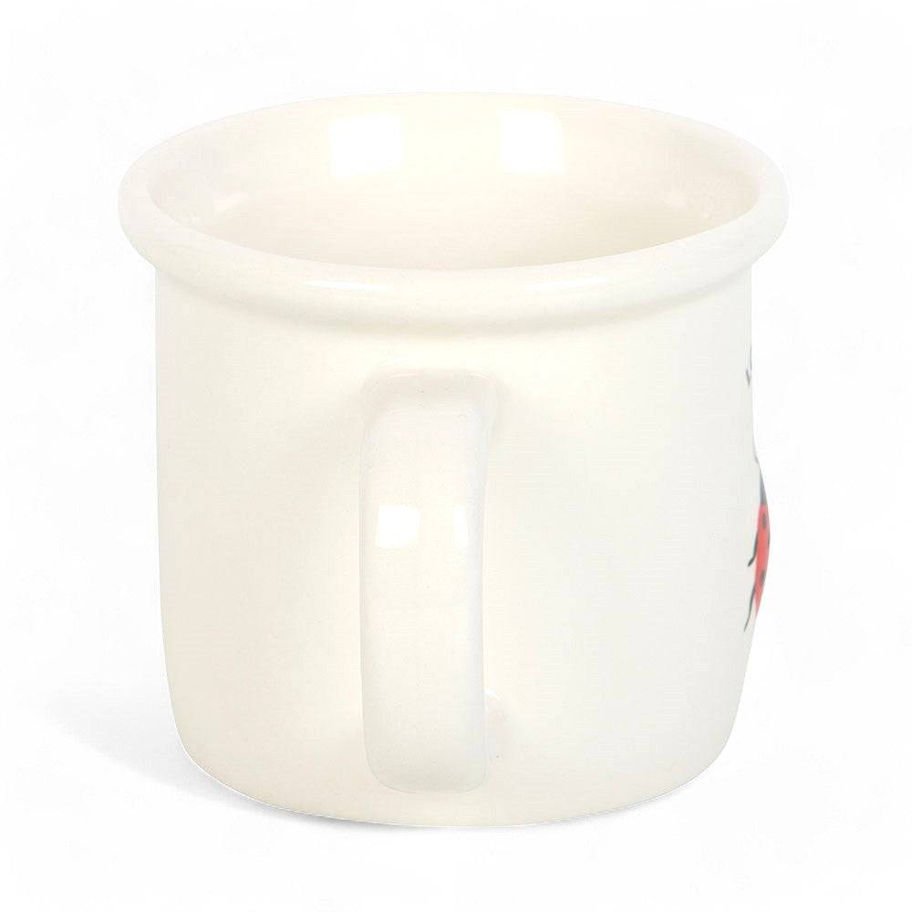 Love Bug Valentine Mug with 3D Ladybird, Ideal Hot Beverage Mugs
