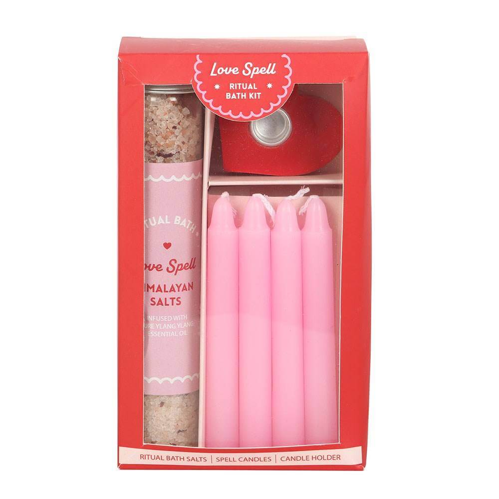 Love Spell Ylang-Ylang Ritual Bath Kit Valentines Gift Set
