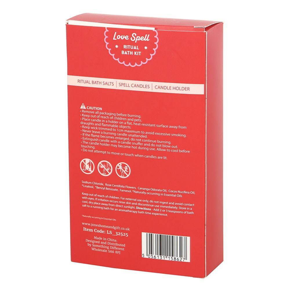 Love Spell Ylang-Ylang Ritual Bath Kit Valentines Gift Set