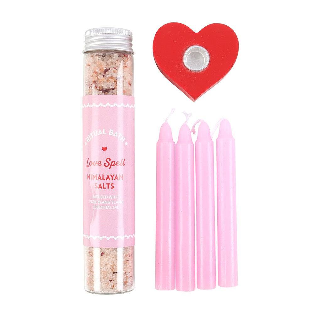 Love Spell Ylang-Ylang Ritual Bath Kit Valentines Gift Set