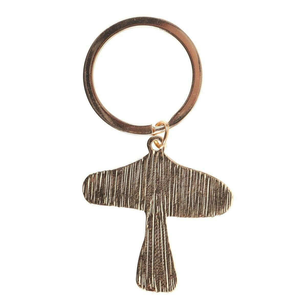 The Fashion Gift Shop: Lucky Toadstool Keyring, Enchanted Forest by Jones Home & Gifts, Bag Charms & Keyrings