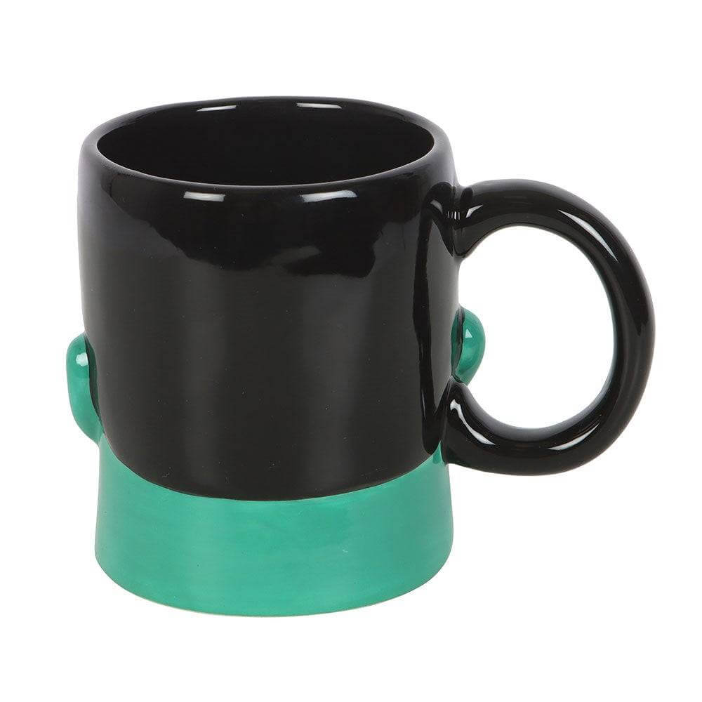 The Fashion Gift Shop: Monster Mash Frankenstein Monster Head Novelty Fun Mug by Jones Home & Gifts, Mugs and Cups
