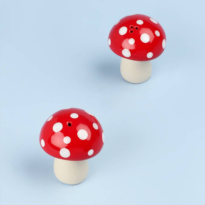 The Fashion Gift Shop: Mushroom Condiments, Salt and Pepper Shakers, and Adorable Tableware π by Sass and Belle, Cruet Sets