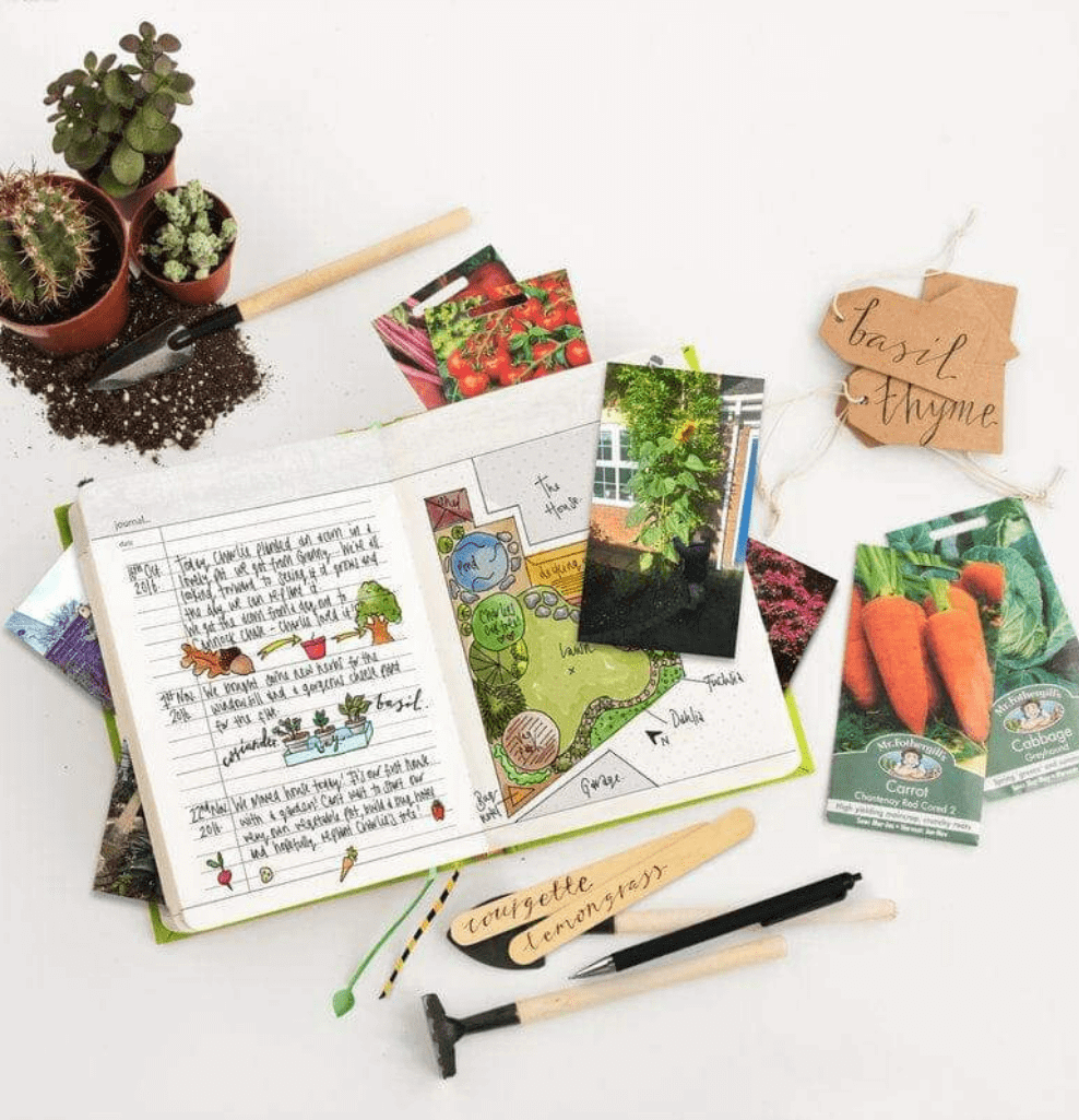 My Gardening Handbook, Gardeners Journal Over 300 Pages by Luckies