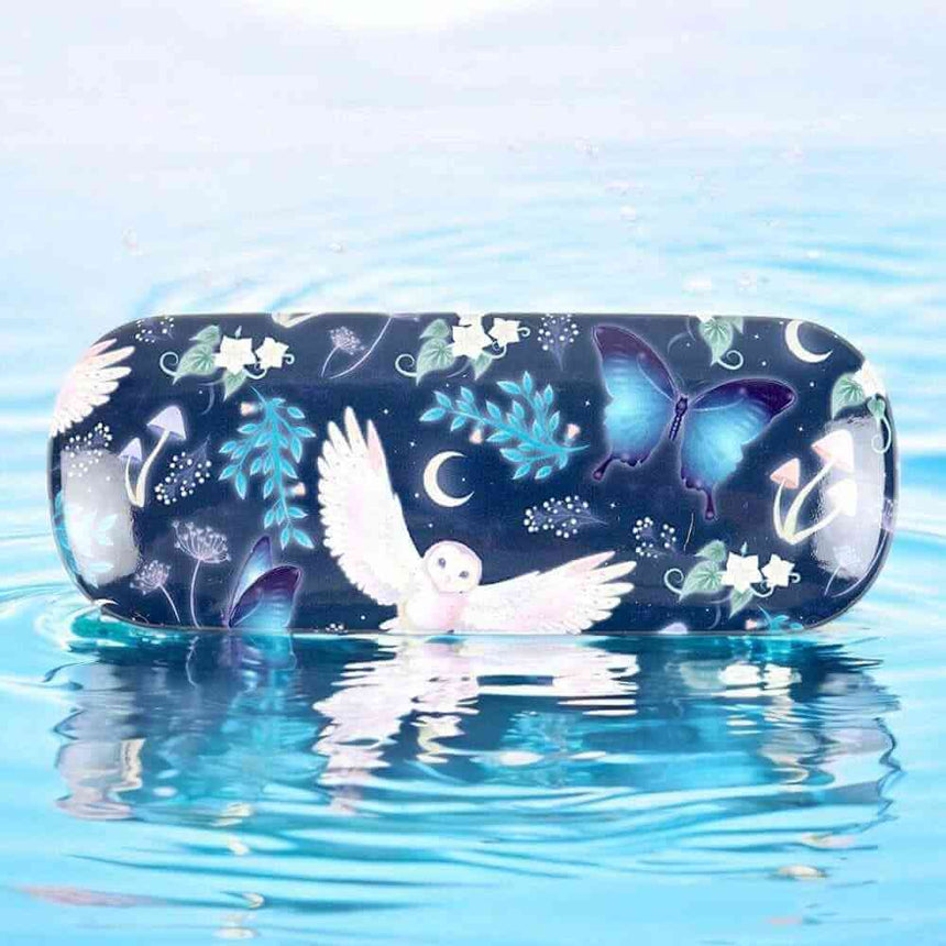 The Fashion Gift Shop: Night Flight Owl Sky Print Glasses Case by Jones Home & Gifts, Eyewear Cases & Holders