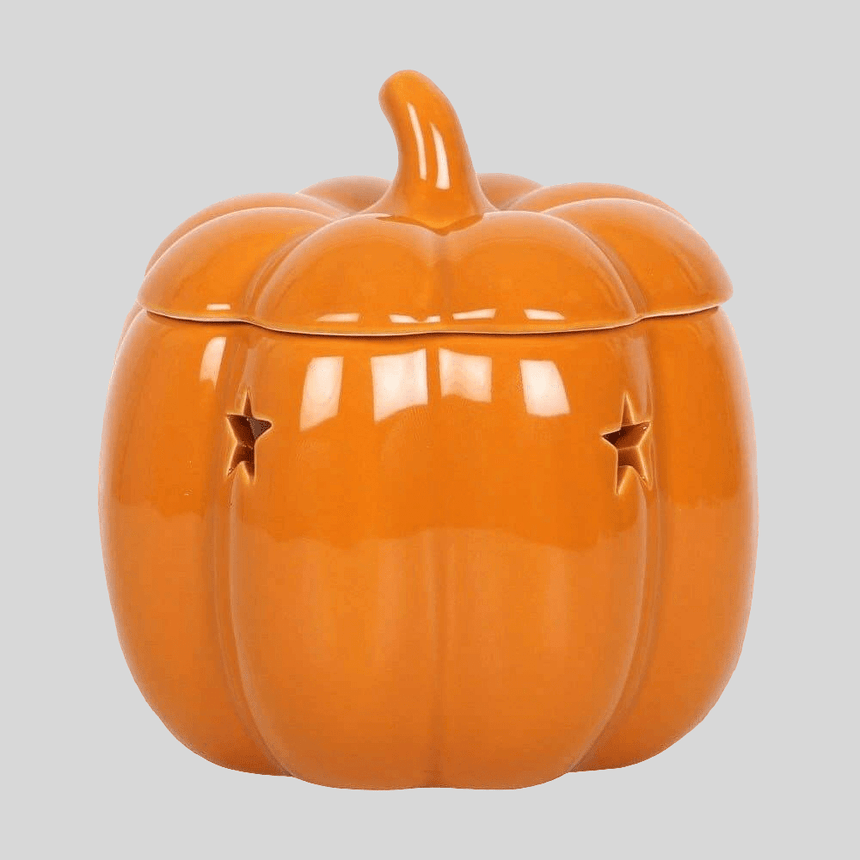 The Fashion Gift Shop: Orange Pumpkin Oil Burner and Wax Melt Warmer by Spirit of equinox, Oil Burner & Wax Melters