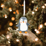 The Fashion Gift Shop: Penguin Hanging Christmas Decoration Tree Ornament by Jones Home & Gifts, Christmas Decorations