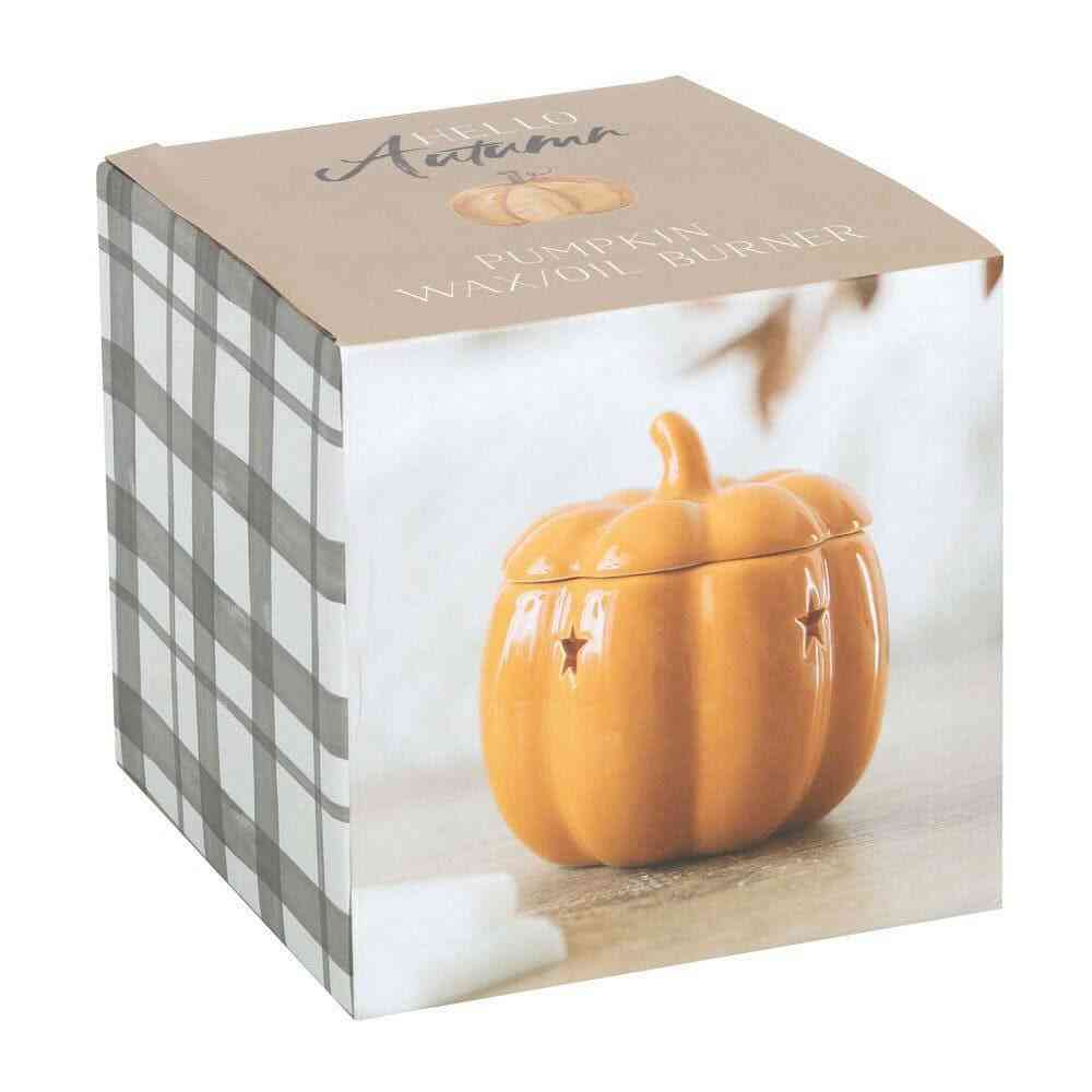 The Fashion Gift Shop: Orange Pumpkin Oil Burner and Wax Melt Warmer by Spirit of equinox, Oil Burner & Wax Melters