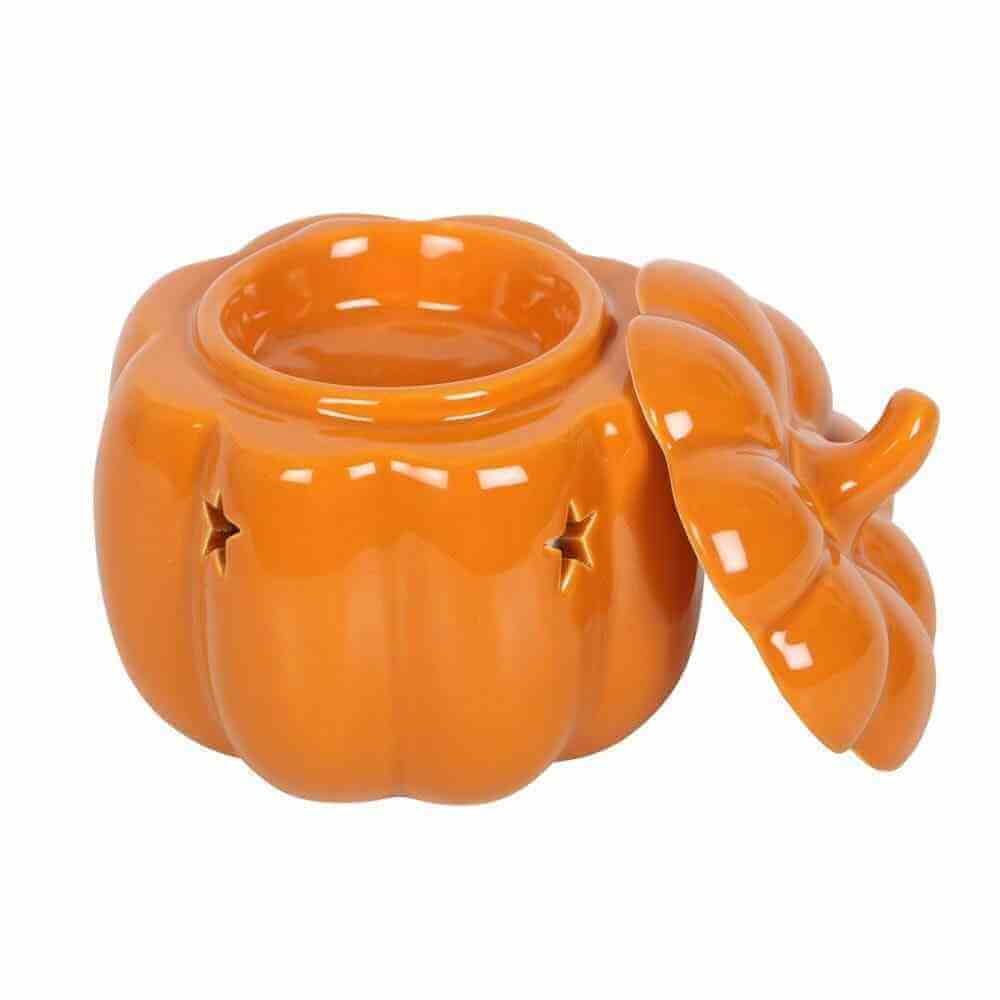 The Fashion Gift Shop: Orange Pumpkin Oil Burner and Wax Melt Warmer by Spirit of equinox, Oil Burner & Wax Melters