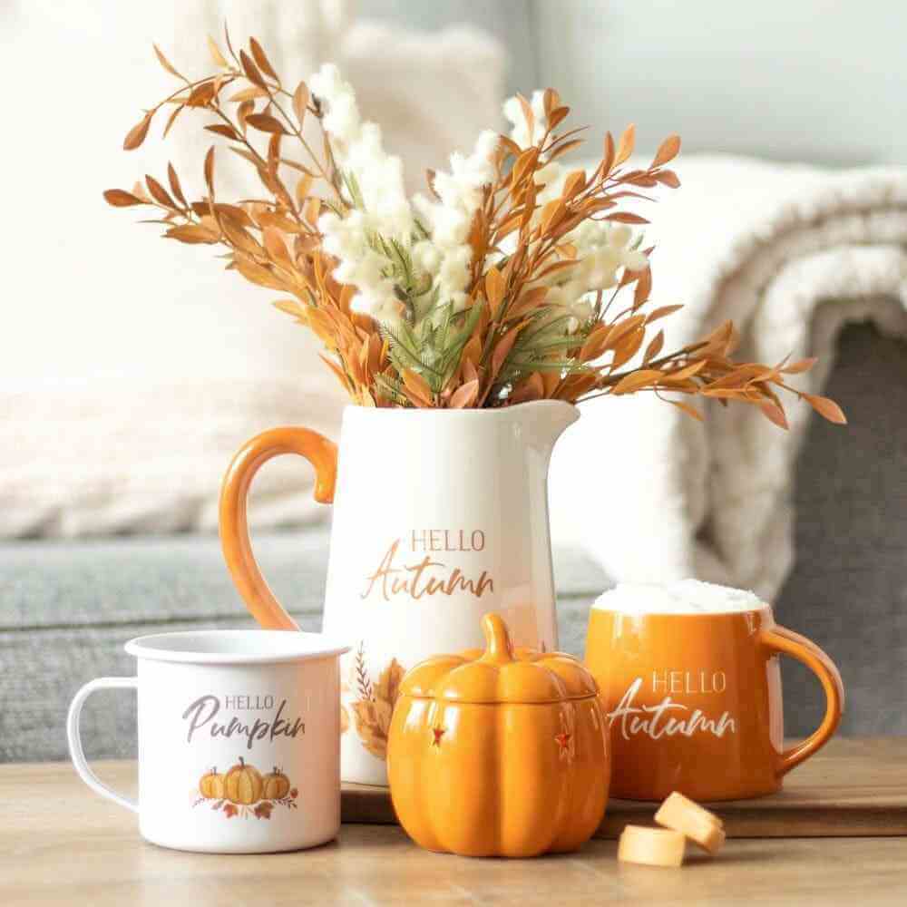The Fashion Gift Shop: Orange Pumpkin Oil Burner and Wax Melt Warmer by Spirit of equinox, Oil Burner & Wax Melters