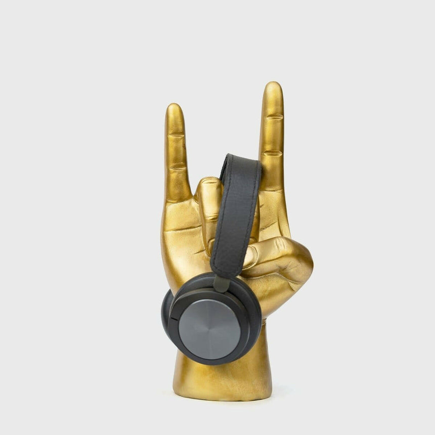 The Fashion Gift Shop: Rock On Headphone Stand with Gift Box for Music Lovers by Luckies, Headphone Holder