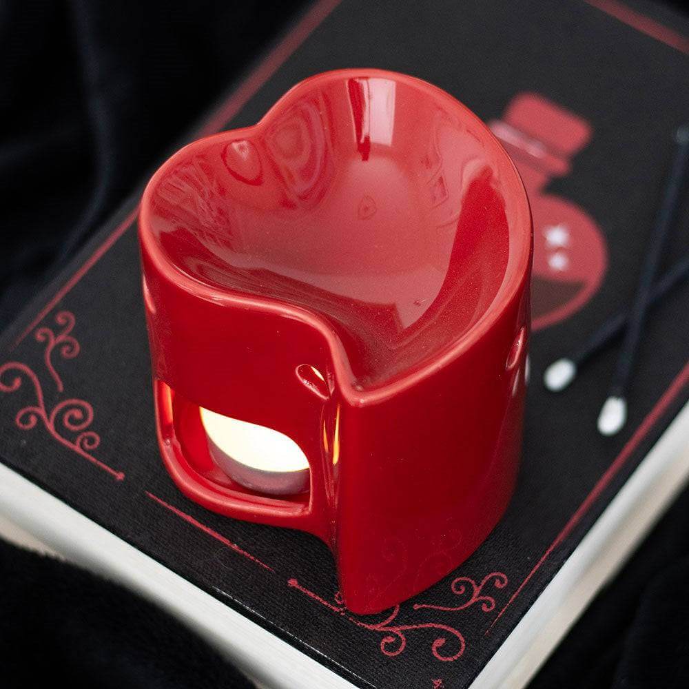The Fashion Gift Shop: Romantic Gothic Heart Oil Burner & Wax Melter by Spirit of equinox, Oil Burner & Wax Melters