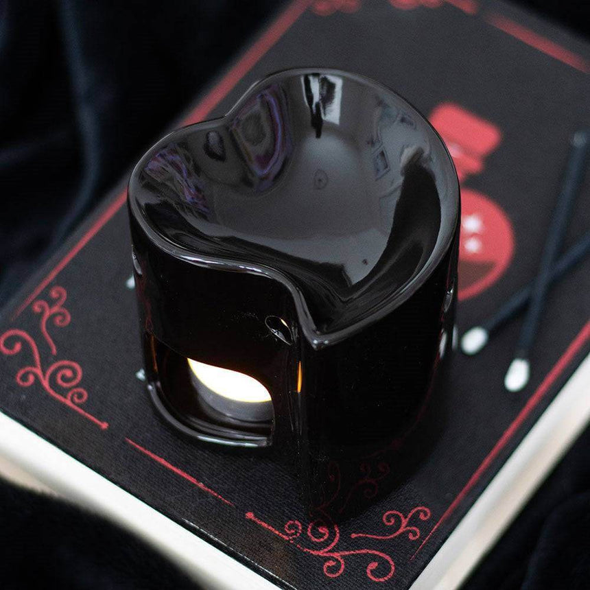 The Fashion Gift Shop: Romantic Gothic Heart Oil Burner & Wax Melter by Spirit of equinox, Oil Burner & Wax Melters