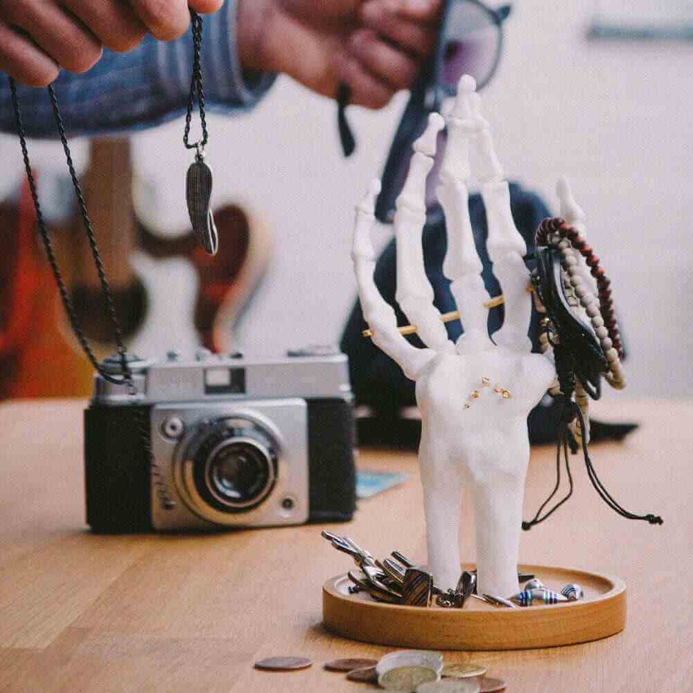 Skeleton Hand Jewellery Holder Tidy by Suck UK Premium Gift by SuckUK