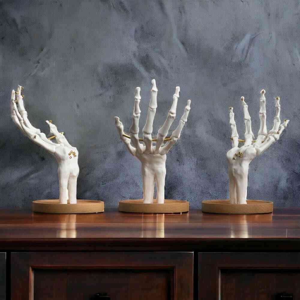 Skeleton Hand Jewellery Holder Tidy by Suck UK Premium Gift by SuckUK