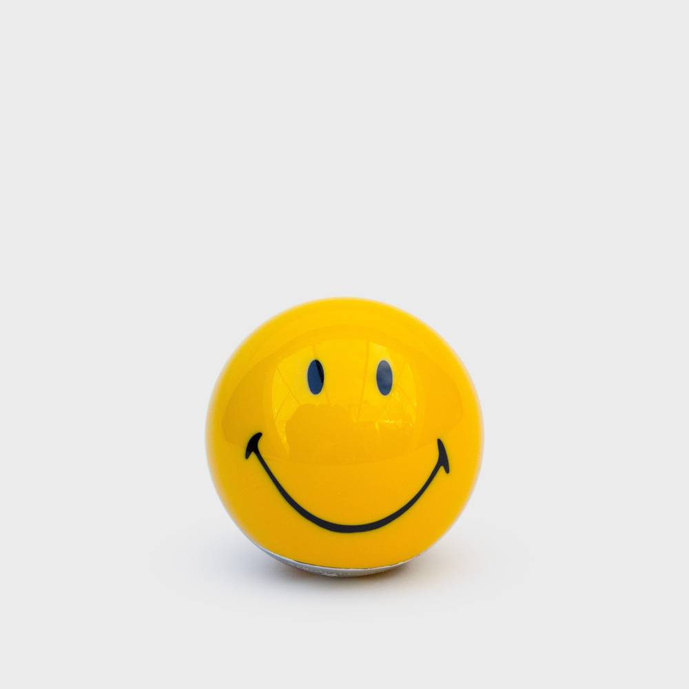 Smiley Bottle Opener, Bright Yellow, Made from a Pool Ball by SuckUK