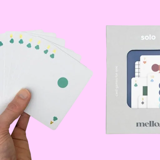 Solo Mello playing cards for solitaire.