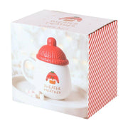 Sweater Weather Lidded Mug - The Fashion Gift Shop by Jones Home & Gifts
