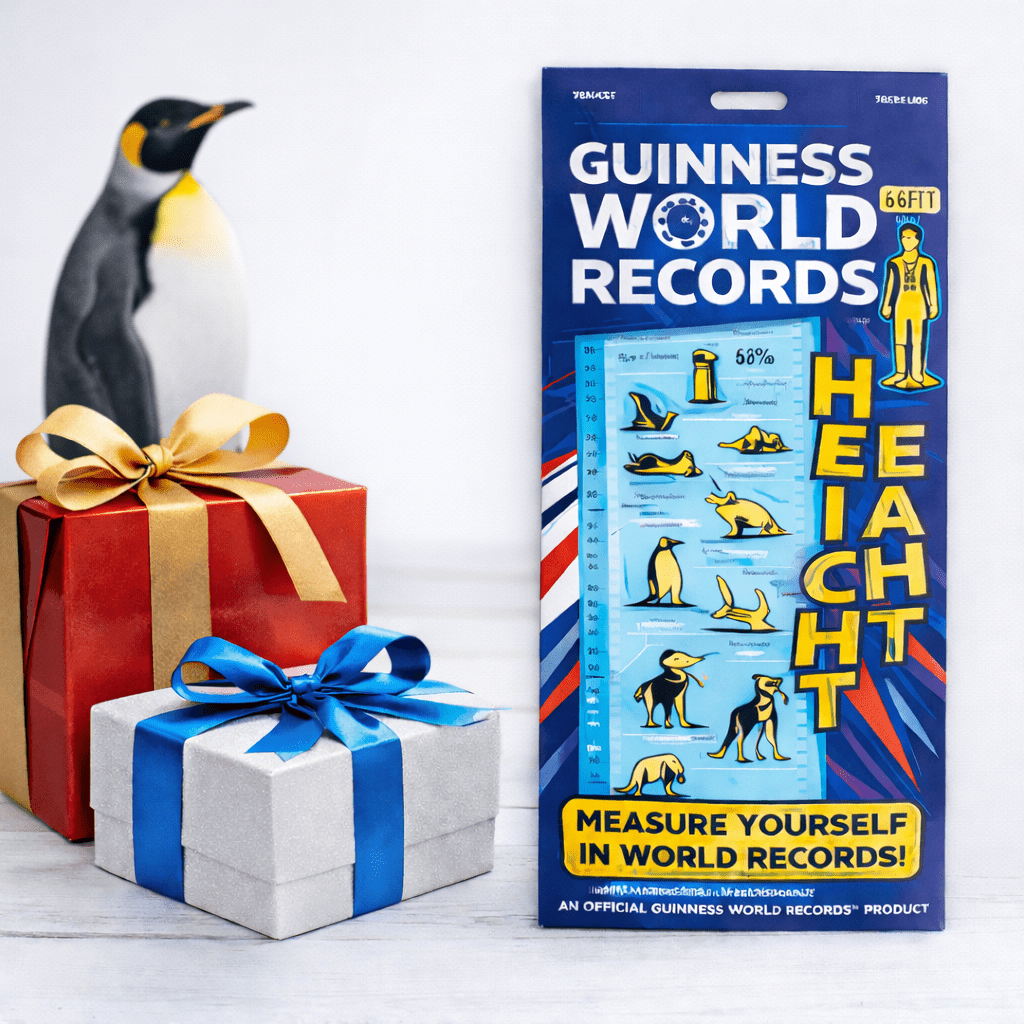 The Fashion Gift Shop: Guinness World Records Height Chart – Kids Wall Growth Chart Gift (2m / 6ft+) by The Fashion Gift Shop , Children’s Growth Charts