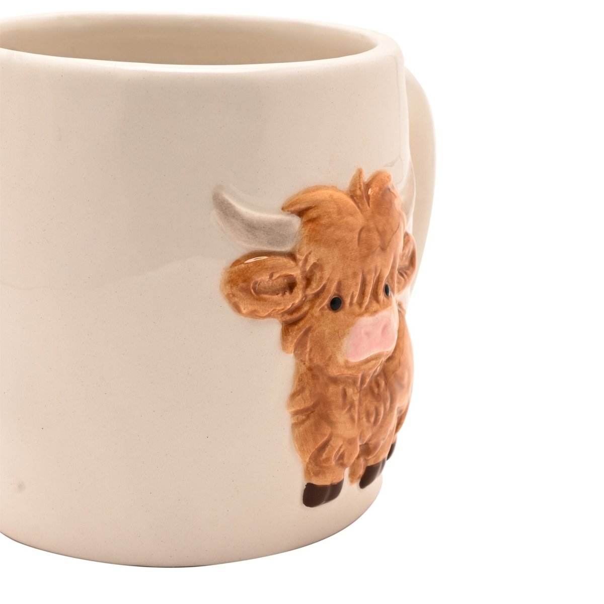 Highland Cow Lovers, Playful illustration Mug by Country Living