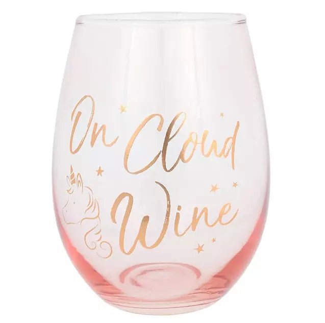 On Cloud Wine Stemless Drinking Glass by Jones Home & Gifts
