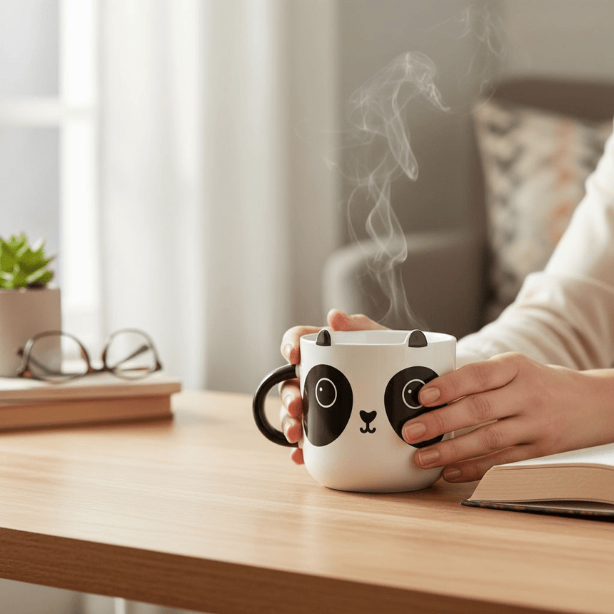 The Fashion Gift Shop: Panda Bear Animal lovers kawaii trending Mug by Sass and Belle, Mugs and Cups