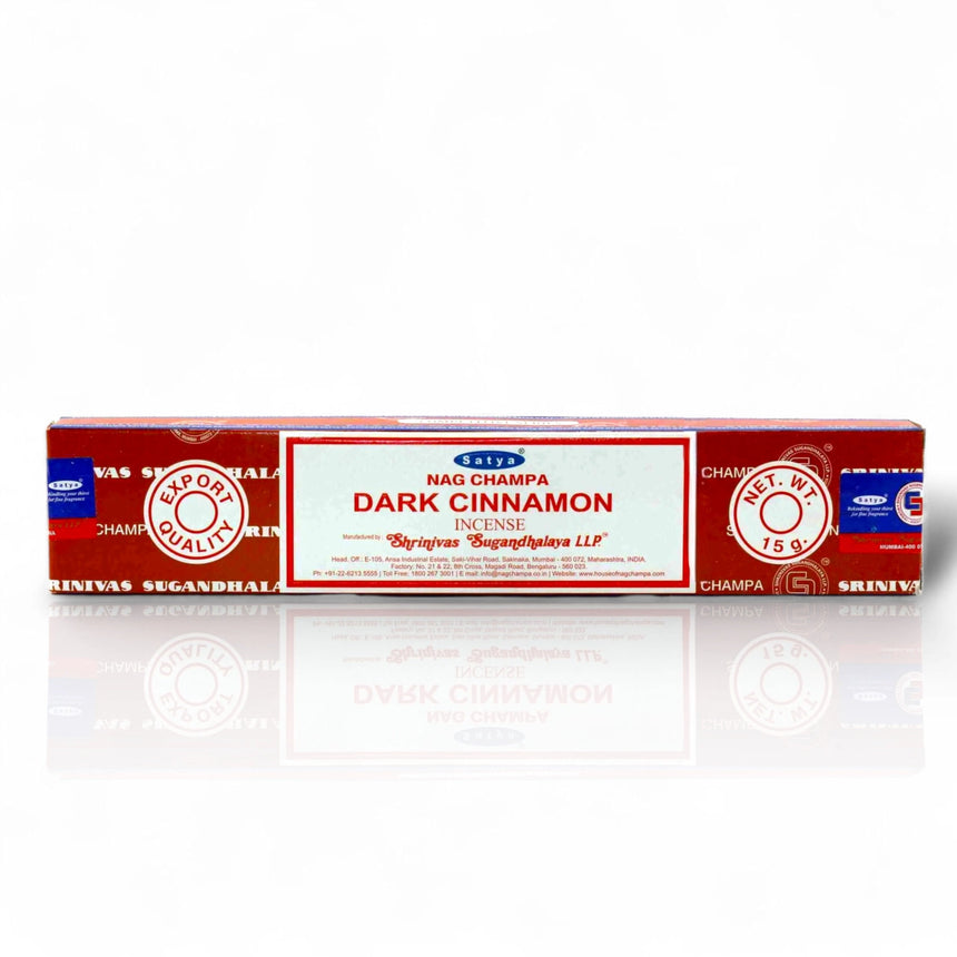 The Fashion Gift Shop: Satya Dark Cinnamon Incense Sticks, Sweet and Spicy aromas by Satya, Incense Sticks