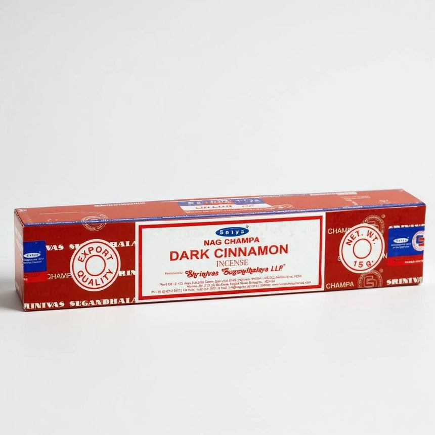 The Fashion Gift Shop: Satya Dark Cinnamon Incense Sticks, Sweet and Spicy aromas by Satya, Incense Sticks